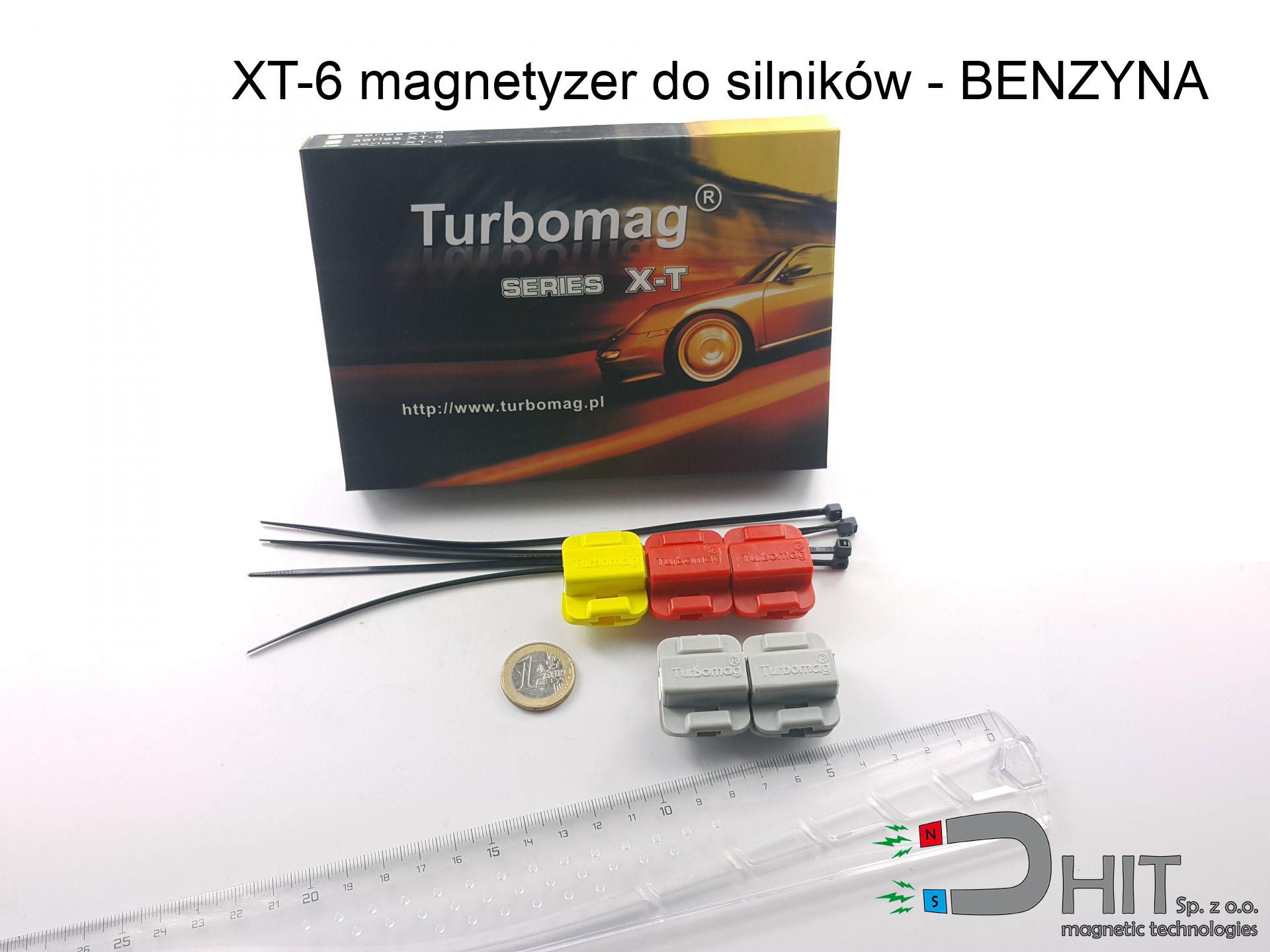 XT-6 magnetyzer do silników - BENZYNA + olej