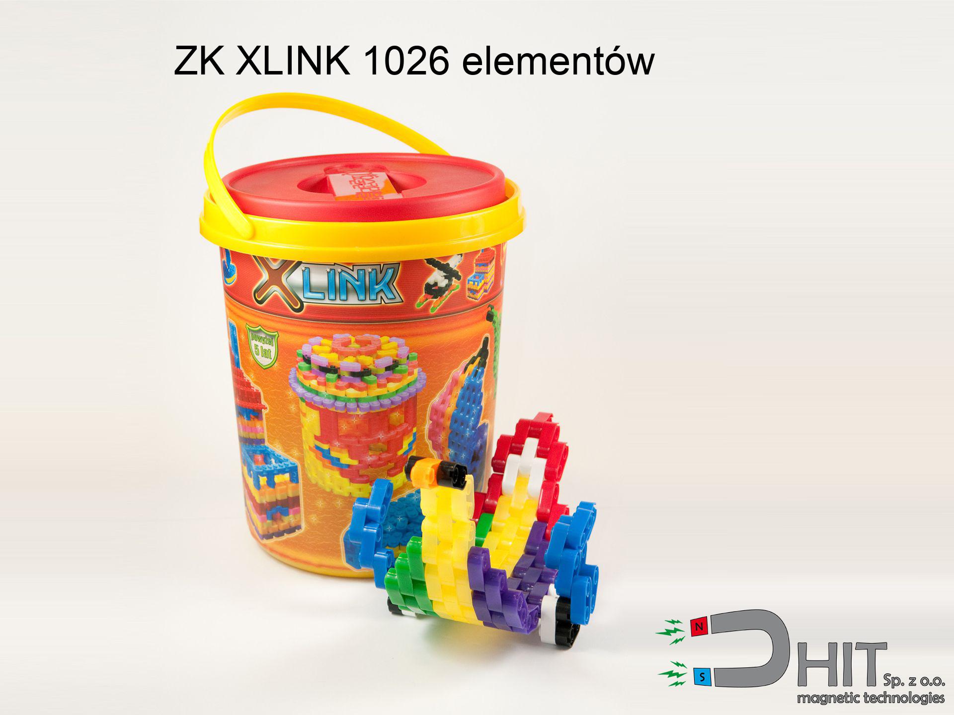 Klocki konstrukcyjne Xlink 1026 elementów